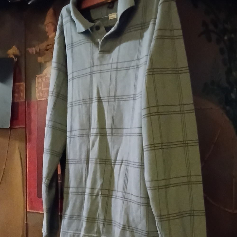 Last Chance Van Heusen Gray Polo Shirt